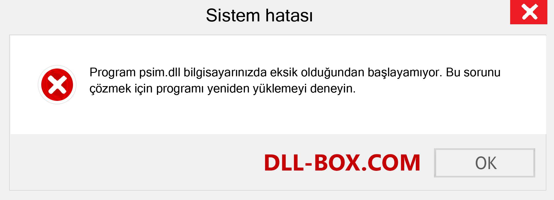 psim.dll dosyası eksik mi? Windows 7, 8, 10 için İndirin - Windows'ta psim dll Eksik Hatasını Düzeltin, fotoğraflar, resimler